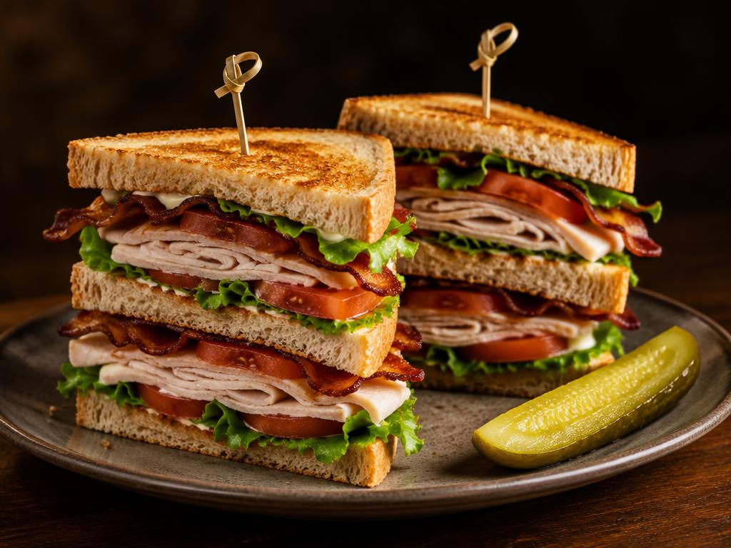 The Night Owl Club Sandwich